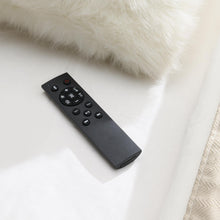 Load image into Gallery viewer, B543 Black Velvet Bed With Fireplace-Bluetooth Speaker-Usb
