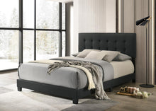 Load image into Gallery viewer, Black King Bed

