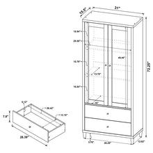 Load image into Gallery viewer, Wadeline Tall Accent Cabinet
