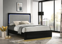 Load image into Gallery viewer, Caraway Panel Bed with LED Lighting

