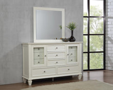 Load image into Gallery viewer, Sandy Beach Rectangular Dresser Mirror Cream White - Ego Home Furniture
