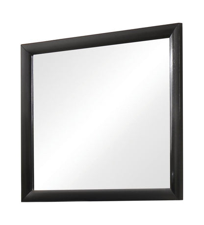 Briana Rectangle Dresser Mirror Black - Ego Home Furniture