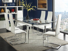 Load image into Gallery viewer, Montclair High Back Dining Chairs Black and Chrome (Set of 4) - Ego Home Furniture
