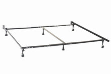 Load image into Gallery viewer, Mabel Twin Over Full Bed Frame Black - Ego Home Furniture
