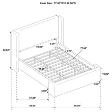Load image into Gallery viewer, Alamosa Wingback Platform Bed - Ego Home Furniture
