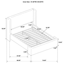 Load image into Gallery viewer, Alamosa Wingback Platform Bed - Ego Home Furniture
