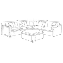 Load image into Gallery viewer, Hobson Modular Sectional Sofa
