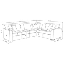 Load image into Gallery viewer, Ashford Fold-Out Sleeper Sectional Sofa - Ego Home Furniture
