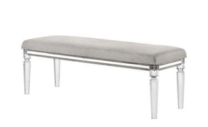 Crown Mark Vail Bench in Grey B7200-94 image