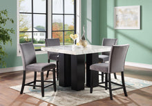 Load image into Gallery viewer, D130 Counter Table With 4 Leather Chairs
