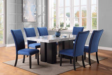 Load image into Gallery viewer, D131 Dining Table With 6 Leather Chairs
