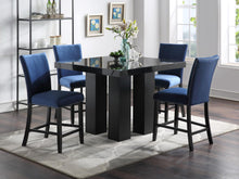 Load image into Gallery viewer, D132 Counter Table With 4 Leather Chairs
