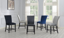 Load image into Gallery viewer, Blue Velvet Counter Chair (Price Per Chair/Moq 2)
