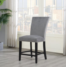 Load image into Gallery viewer, Blue Velvet Counter Chair (Price Per Chair/Moq 2)
