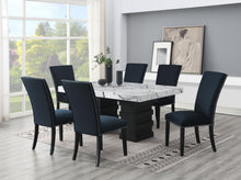 Load image into Gallery viewer, Dining Table &amp; 6 Black Chairs
