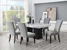 Load image into Gallery viewer, Dining Table &amp; 6 Gray Chairs
