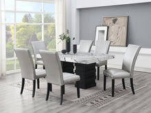 Load image into Gallery viewer, D139 Dining Table With 4 Leather Chairs

