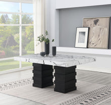 Load image into Gallery viewer, Dining Table &amp; 6 Gray Chairs
