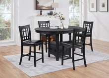 Load image into Gallery viewer, Dining Table &amp; 4 Side Chairs
