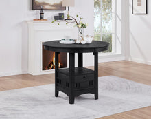 Load image into Gallery viewer, Black Counter Height Extension Table Wire Brush
