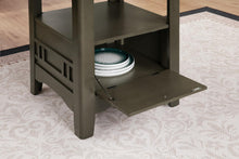 Load image into Gallery viewer, Gray Counter Height Extension Table Wire Brush
