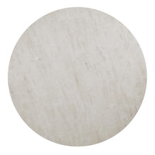 Load image into Gallery viewer, Black/Ivory Melamin Round Dining Table
