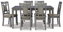 Load image into Gallery viewer, Jayemyer Dining Table and Chairs (Set of 7)
