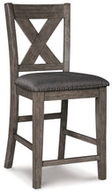 Load image into Gallery viewer, Caitbrook Counter Height Upholstered Bar Stool
