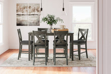 Load image into Gallery viewer, Caitbrook Counter Height Dining Table and Bar Stools (Set of 7)
