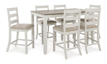 Load image into Gallery viewer, Skempton Counter Height Dining Table and Bar Stools (Set of 7)
