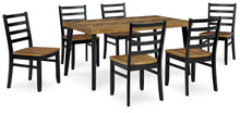 Load image into Gallery viewer, Blondon Dining Table and 6 Chairs (Set of 7) image
