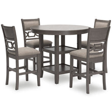Load image into Gallery viewer, Wrenning Counter Height Dining Table and 4 Barstools (Set of 5) image
