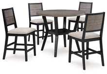 Load image into Gallery viewer, Corloda Counter Height Dining Table and 4 Barstools (Set of 5) image
