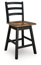 Load image into Gallery viewer, Wildenauer Counter Height Swivel Barstool - Ego Home Furniture
