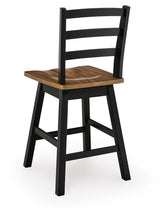 Load image into Gallery viewer, Wildenauer Counter Height Swivel Barstool - Ego Home Furniture
