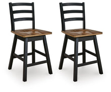 Load image into Gallery viewer, Wildenauer Counter Height Swivel Barstool - Ego Home Furniture
