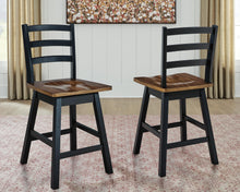Load image into Gallery viewer, Wildenauer Counter Height Swivel Barstool - Ego Home Furniture
