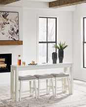Load image into Gallery viewer, Robbinsdale Counter Height Dining Table and 3 Barstools Set - Ego Home Furniture
