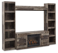 Load image into Gallery viewer, Derekson 4-Piece Entertainment Center with Electric Fireplace image
