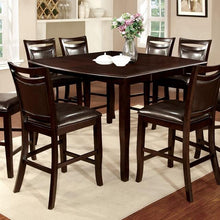 Load image into Gallery viewer, WOODSIDE II Dark Cherry/Espresso Counter Ht. Table w/ 18" Leaf
