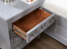 Load image into Gallery viewer, CASTLILE Night Stand w/ USB, Gray
