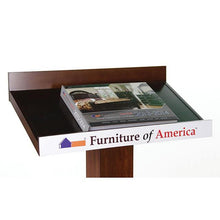 Load image into Gallery viewer, Catalia Dark Oak/Espresso Book Stand
