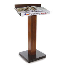 Load image into Gallery viewer, Catalia Dark Oak/Espresso Book Stand
