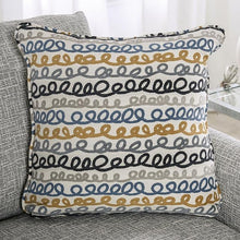 Load image into Gallery viewer, CHANCERY Chair &amp; Half, Gray/Navy
