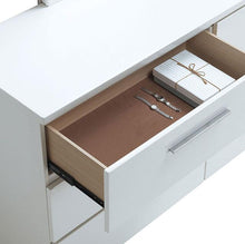 Load image into Gallery viewer, Christie Glossy White Dresser
