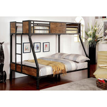 Load image into Gallery viewer, CLAPTON Black Twin/Full Bunk Bed
