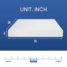 Load image into Gallery viewer, Artemisia 6" Full, Queen, &amp; Twin Memory Foam Mattress

