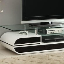 Load image into Gallery viewer, Evos Black/White 63" TV Console
