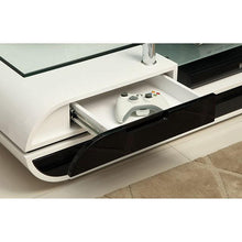 Load image into Gallery viewer, Evos Black/White 63" TV Console
