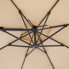 Load image into Gallery viewer, Fida 8 Ft Square Umbrella w/ Double Top + 37" Large Base
